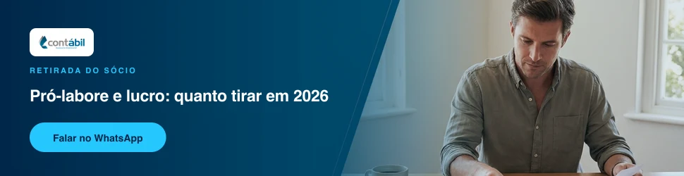 Fale no WhatsApp sobre a retirada de lucro do sócio em 2026